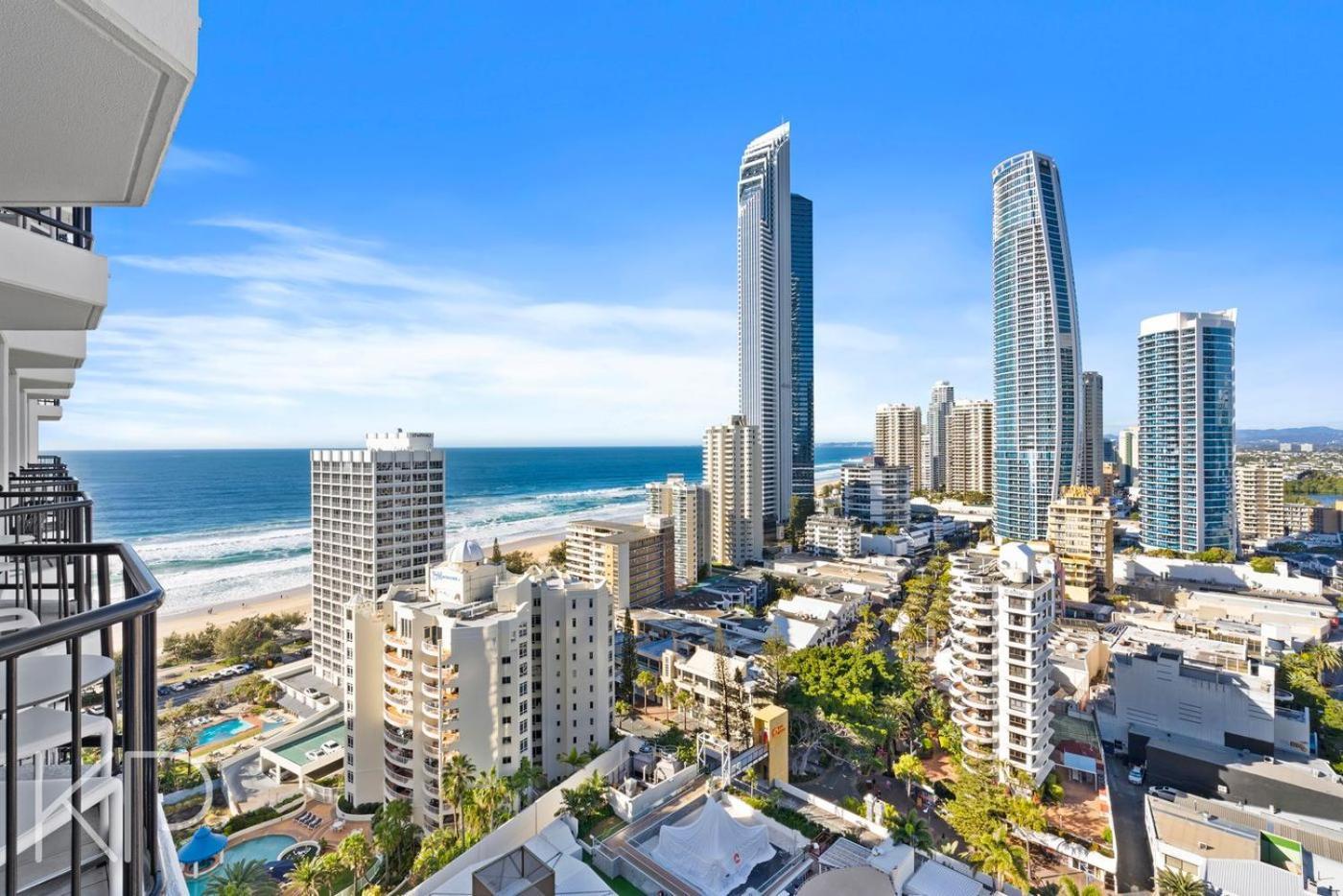 Hotel Apartments On 22 View Avenue, Surfers Paradise Guldkusten Exteriör bild