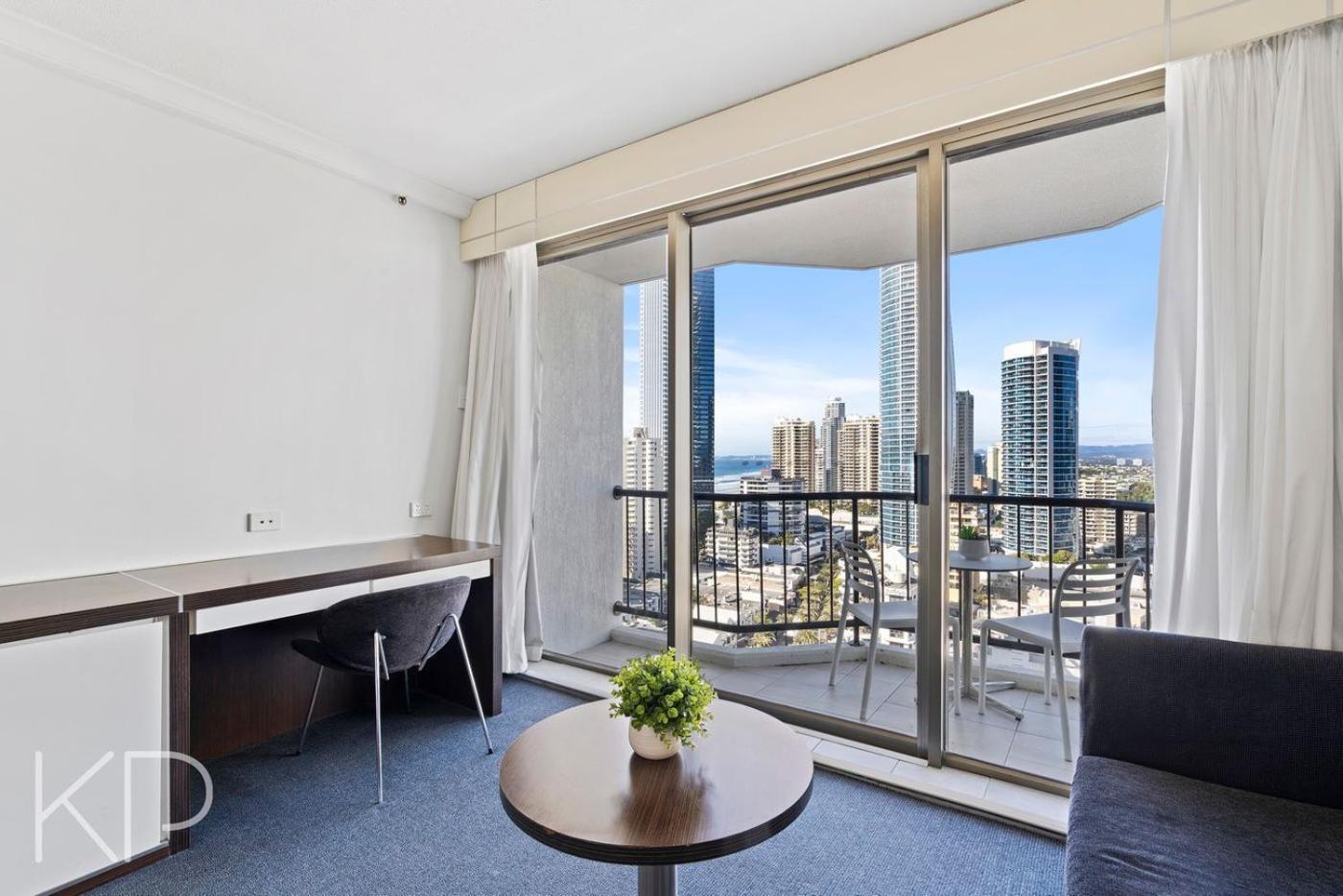 Hotel Apartments On 22 View Avenue, Surfers Paradise Guldkusten Exteriör bild